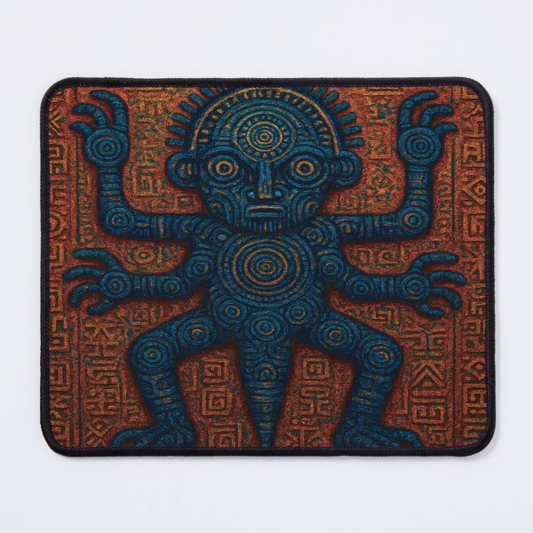 Item preview, Geometric tribal design of ancestral energy designed and sold by LaraVisionsArts.