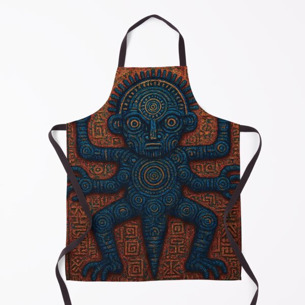 Item preview, Geometric tribal design of ancestral energy designed and sold by LaraVisionsArts.