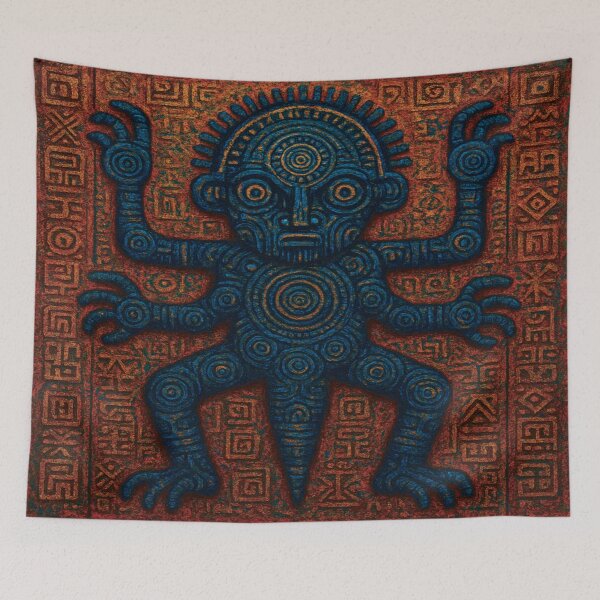 Item preview, Geometric tribal design of ancestral energy designed and sold by LaraVisionsArts.