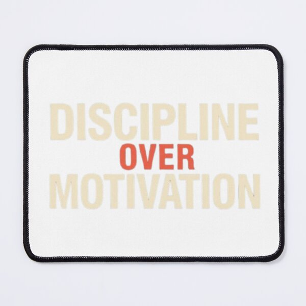 Item preview, Discipline Over Motivation – Gym & Fitness Mindset Quote T-Shirt designed and sold by rsuniquestyle.