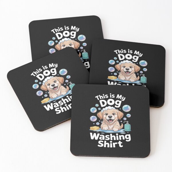 Item preview, Funny Dog Washing Day designed and sold by HORIZBoutique.