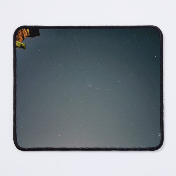 Item preview, Starry night sky with satellite trail above a rural building designed and sold by AJBrown1990.