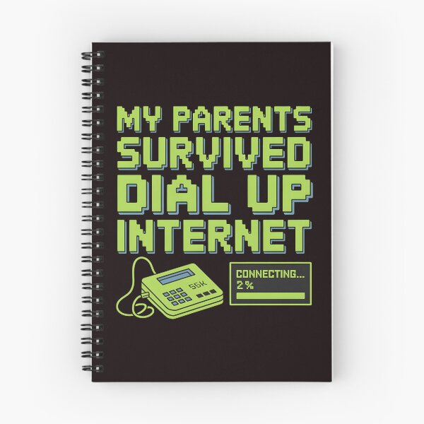 Item preview, My Parents Survived Dial Up Internet – Funny Tech Humor from the 1990s designed and sold by Redgiant87x.