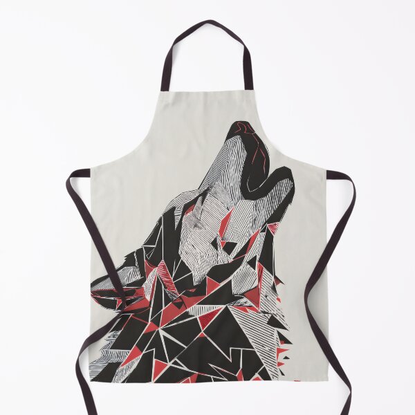 Item preview, Fractured Howl – Geometric Wolf Spirit designed and sold by wolfgangrainer.