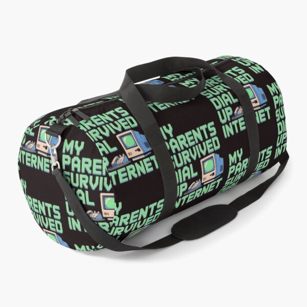 Item preview, My Parents Survived Dial Up Internet – 1990s Nostalgic Tech Joke designed and sold by Redgiant87x.