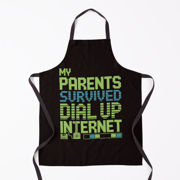 Item preview, My Parents Survived Dial Up Internet – Retro Tech Humor Design designed and sold by Redgiant87x.