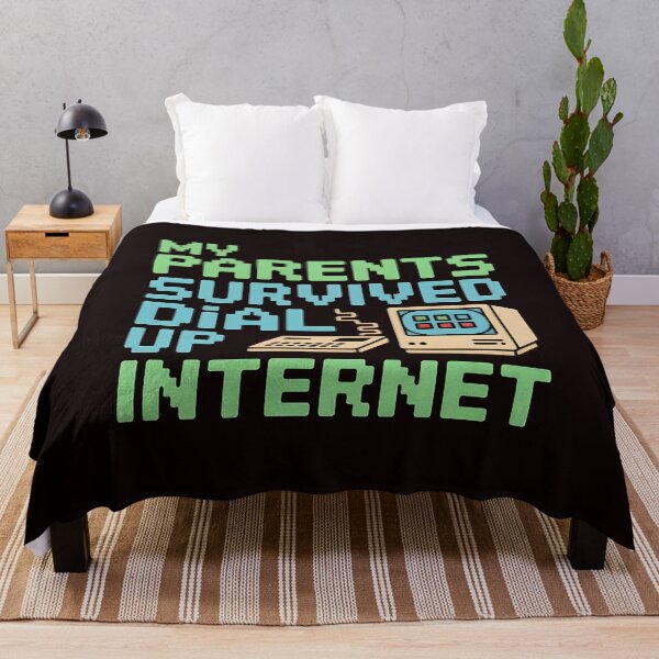 Item preview, My Parents Survived Dial Up Internet – Nostalgic 90s Internet Humor designed and sold by Redgiant87x.