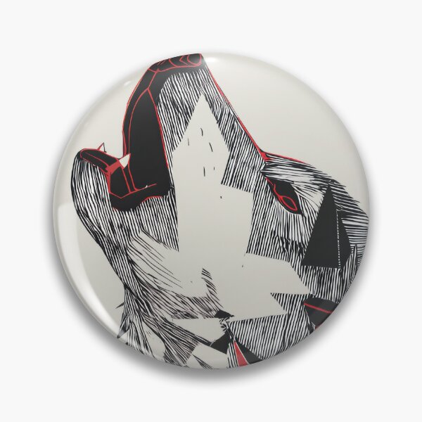 Item preview, Fractured Howl – Geometric Wolf Spirit designed and sold by wolfgangrainer.