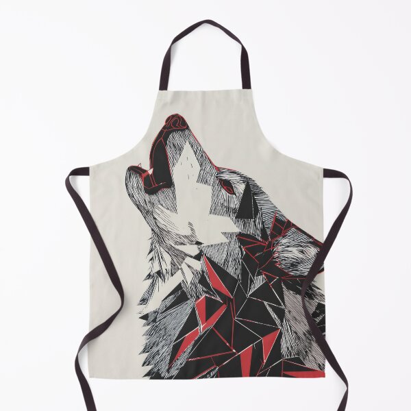 Item preview, Fractured Howl – Geometric Wolf Spirit designed and sold by wolfgangrainer.