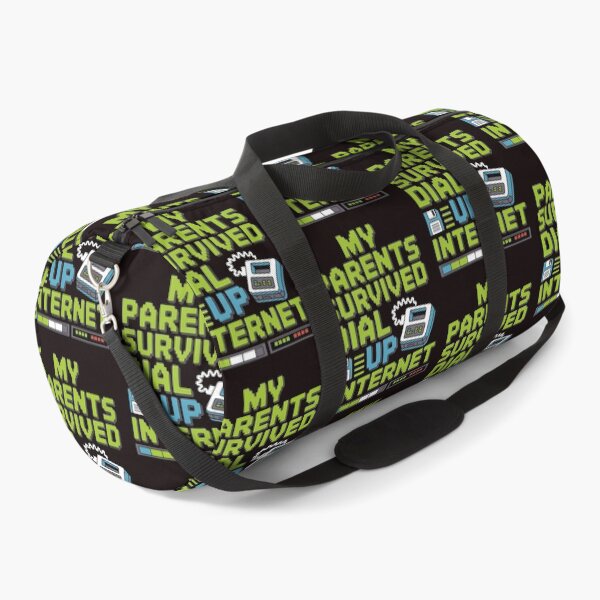 Item preview, My Parents Survived Dial Up Internet – Funny Nostalgic Tech Quote designed and sold by Redgiant87x.