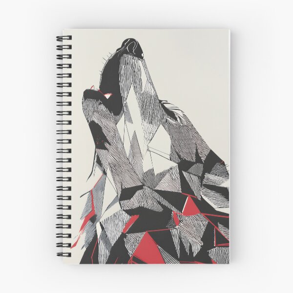 Item preview, Fractured Howl – Geometric Wolf Spirit designed and sold by wolfgangrainer.