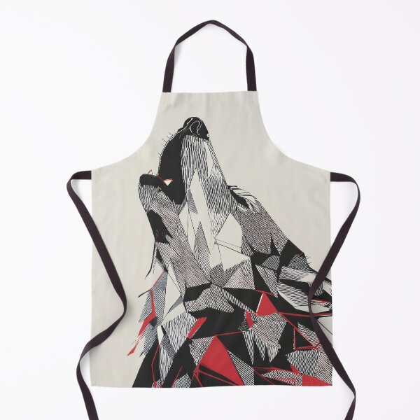 Item preview, Fractured Howl – Geometric Wolf Spirit designed and sold by wolfgangrainer.