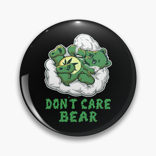 Item preview, Dont Care Bear Smoking Weed Cannabis Marijuana 4:20 Stoner designed and sold by pansak.