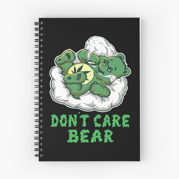 Item preview, Dont Care Bear Smoking Weed Cannabis Marijuana 4:20 Stoner designed and sold by pansak.