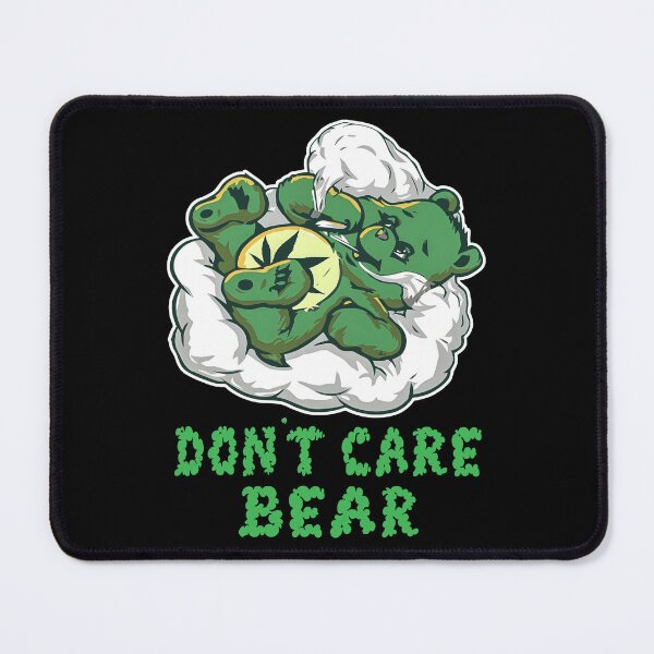 Item preview, Dont Care Bear Smoking Weed Cannabis Marijuana 4:20 Stoner designed and sold by pansak.