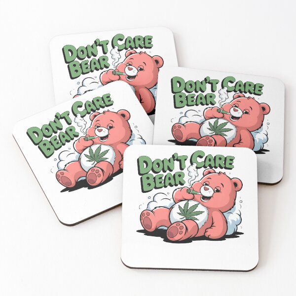Item preview, Weed Bear Herb Don't Care Bear Funny Bear Marijuana Cannabis designed and sold by pansak.
