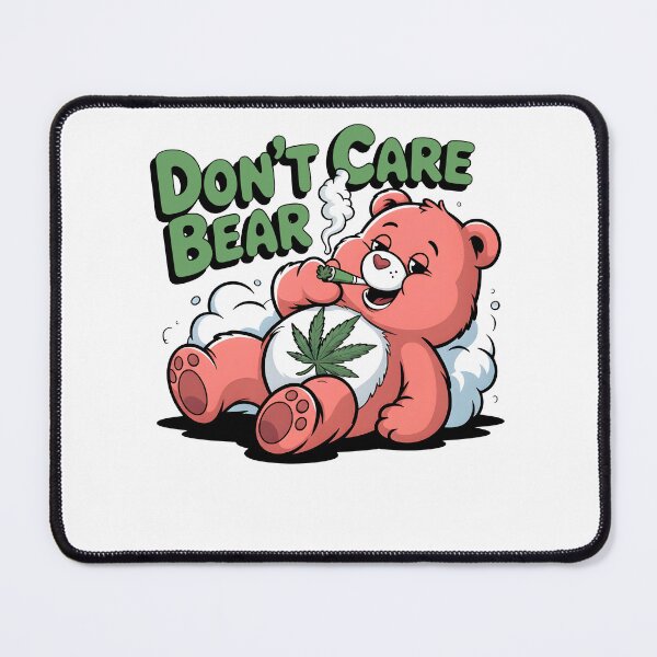 Item preview, Weed Bear Herb Don't Care Bear Funny Bear Marijuana Cannabis designed and sold by pansak.