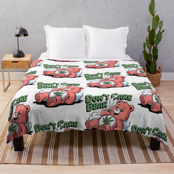 Item preview, Weed Bear Herb Don't Care Bear Funny Bear Marijuana Cannabis designed and sold by pansak.