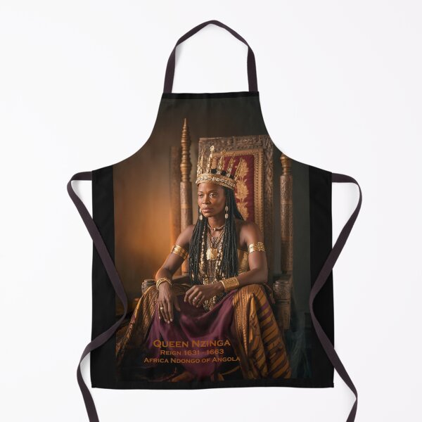 Item preview, QUEEN NZINGA - Reign 1631-1663 AFRICA NDONGO of ANGOLA designed and sold by DBM Photo Art 1.