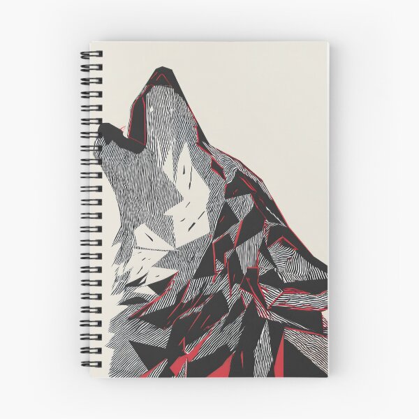 Item preview, Fractured Howl – Geometric Wolf Spirit designed and sold by wolfgangrainer.