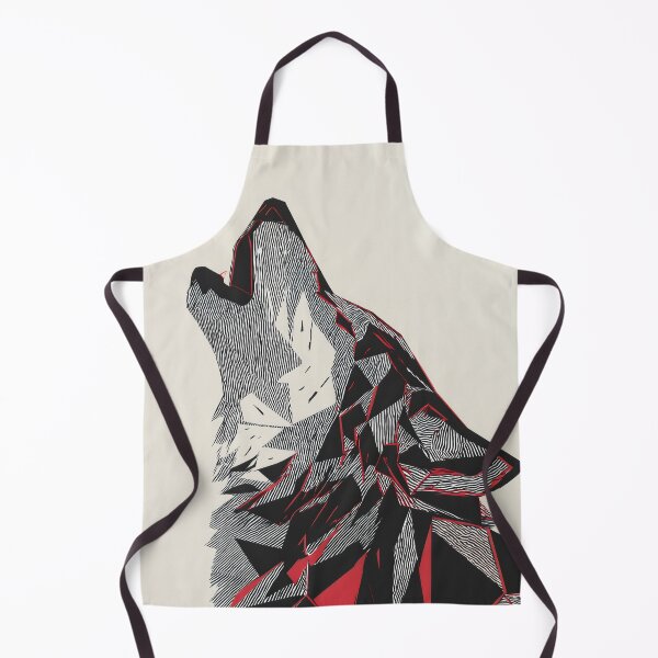 Item preview, Fractured Howl – Geometric Wolf Spirit designed and sold by wolfgangrainer.