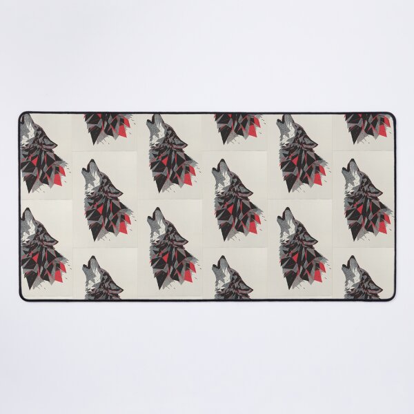 Item preview, Fractured Howl – Geometric Wolf Spirit designed and sold by wolfgangrainer.