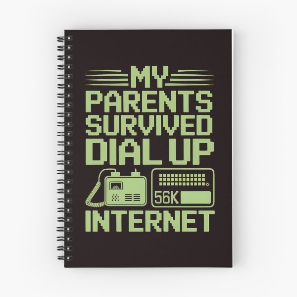 Item preview, My Parents Survived Dial Up Internet – Classic 1990s Tech Humor Design designed and sold by Redgiant87x.