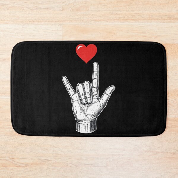 Item preview, I Love You Hand Sign ASL Valentines Day designed and sold by OlakunleOloroz.