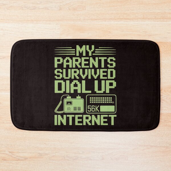 Item preview, My Parents Survived Dial Up Internet – Classic 1990s Tech Humor Design designed and sold by Redgiant87x.
