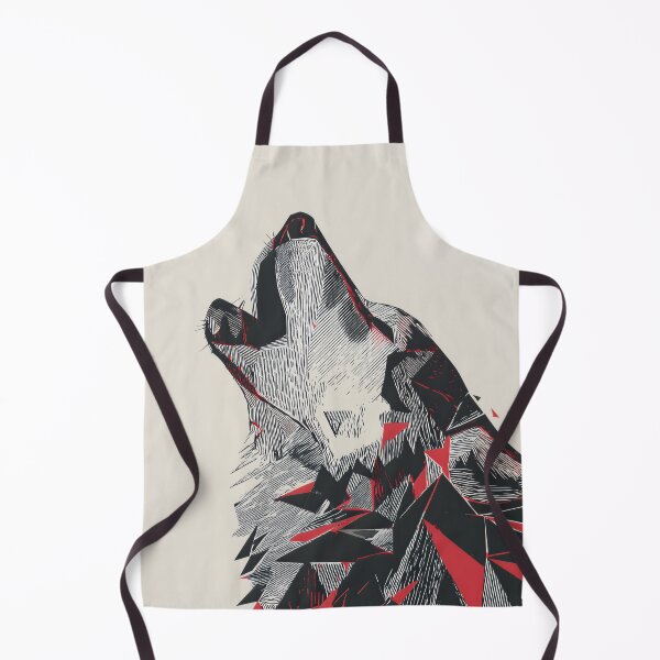 Item preview, Fractured Howl – Geometric Wolf Spirit designed and sold by wolfgangrainer.