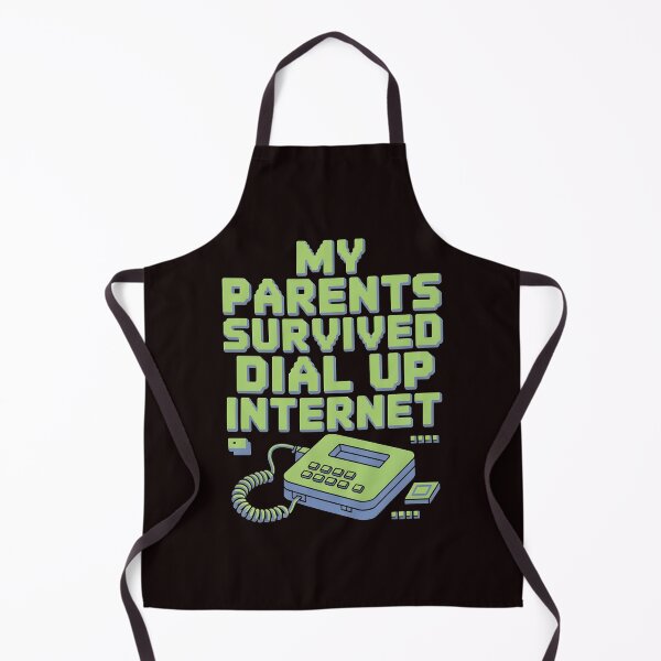 Item preview, My Parents Survived Dial Up Internet – Nostalgic Internet Era Joke designed and sold by Redgiant87x.