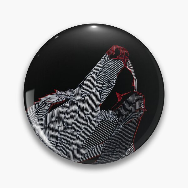 Item preview, Fractured Howl – Geometric Wolf Spirit designed and sold by wolfgangrainer.