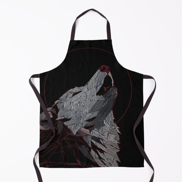 Item preview, Fractured Howl – Geometric Wolf Spirit designed and sold by wolfgangrainer.