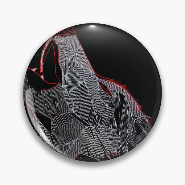 Item preview, Fractured Howl – Geometric Wolf Spirit designed and sold by wolfgangrainer.