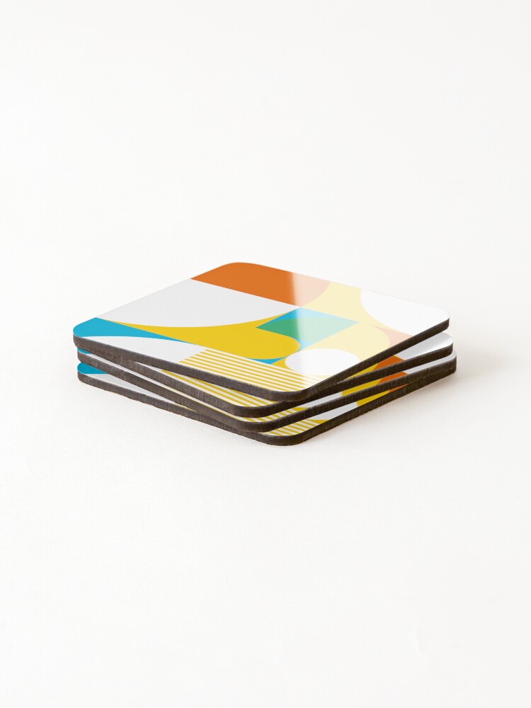 Thumbnail 4 of 5, Coasters (Set of 4), Abstract#61 designed and sold by process22.