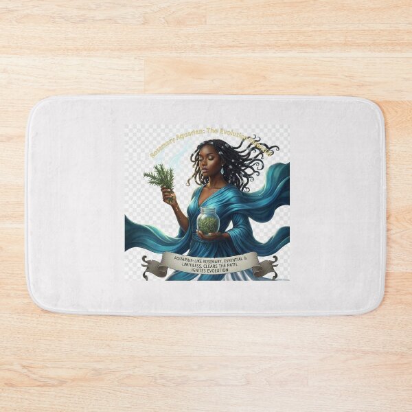 Item preview, Mystical Essence of the Rosemary Aquarian designed and sold by soulwisdommovement.