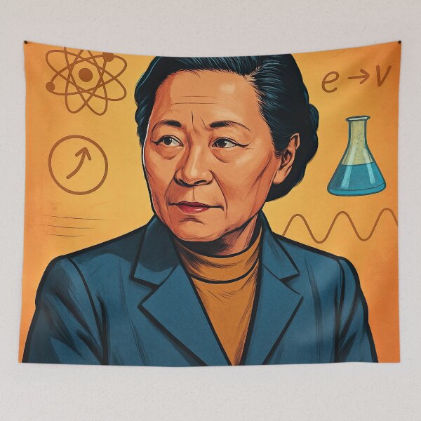 Item preview, Chien-Shiung Wu  | Comics stylCartoone -  designed and sold by ComicsFactory.