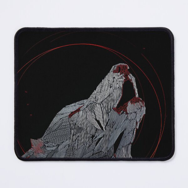 Item preview, Fractured Howl – Geometric Wolf Spirit designed and sold by wolfgangrainer.
