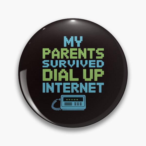 Item preview, My Parents Survived Dial Up Internet – Retro Tech Humor for Nerds designed and sold by Redgiant87x.