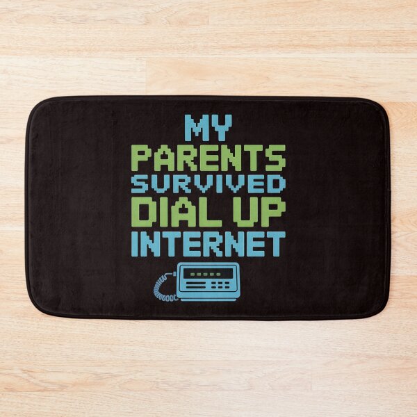 Item preview, My Parents Survived Dial Up Internet – Retro Tech Humor for Nerds designed and sold by Redgiant87x.