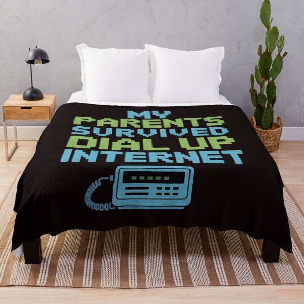 Item preview, My Parents Survived Dial Up Internet – Retro Tech Humor for Nerds designed and sold by Redgiant87x.