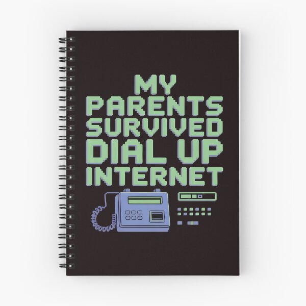 Item preview, My Parents Survived Dial Up Internet – Vintage 1990s Tech Joke designed and sold by Redgiant87x.