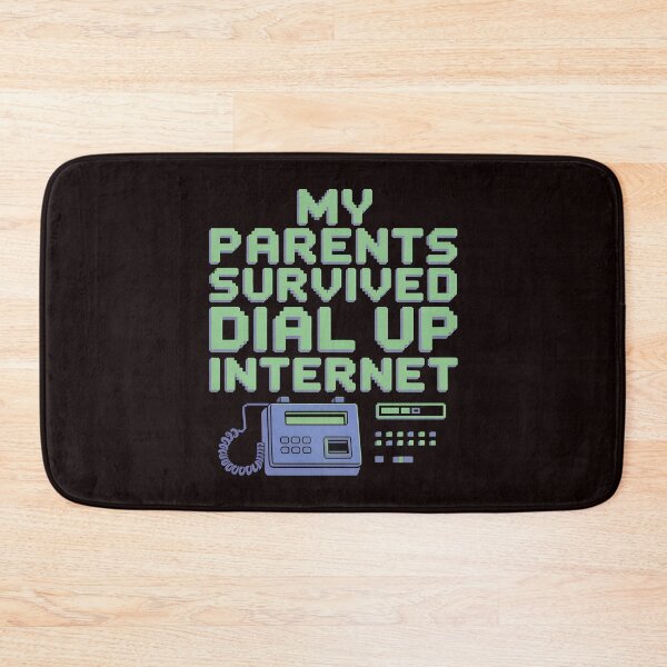 Item preview, My Parents Survived Dial Up Internet – Vintage 1990s Tech Joke designed and sold by Redgiant87x.