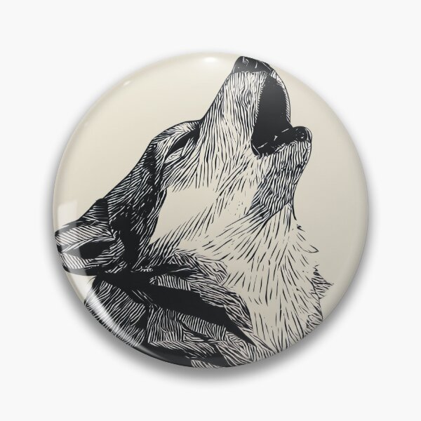 Item preview, Fractured Howl – Geometric Wolf Spirit designed and sold by wolfgangrainer.