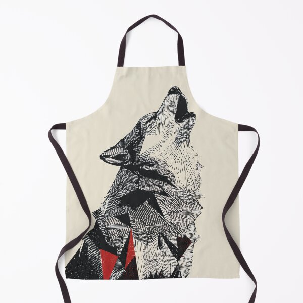 Item preview, Fractured Howl – Geometric Wolf Spirit designed and sold by wolfgangrainer.