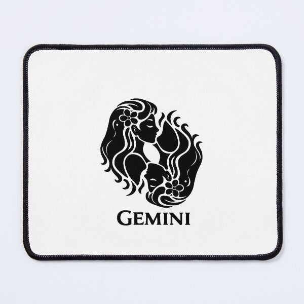 Item preview, GEMINI (white t-shirt) designed and sold by draw-in-routine.
