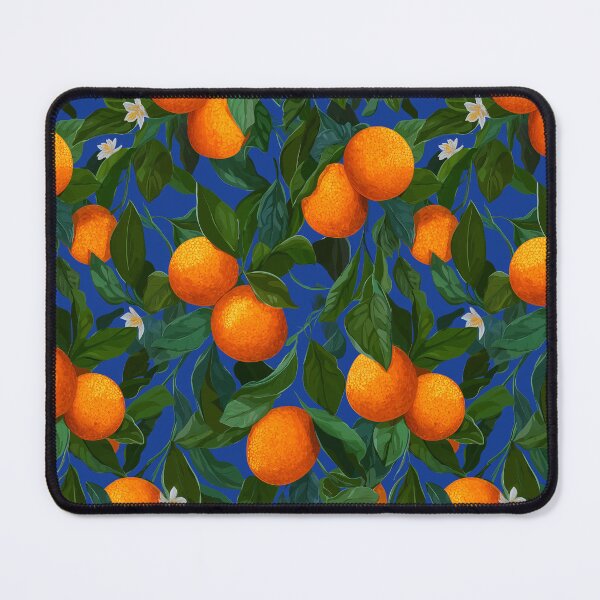 Item preview, Orange Citrus Seamless Pattern Illustration with Botanical Details designed and sold by KrintoryTees.
