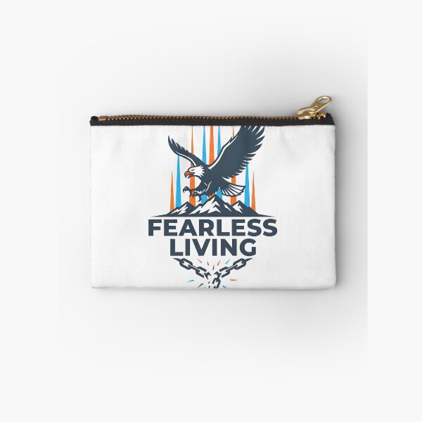 Item preview, BEST SELLER. Fearless Living Courage Mindset USA designed and sold by Gilded Dreams.