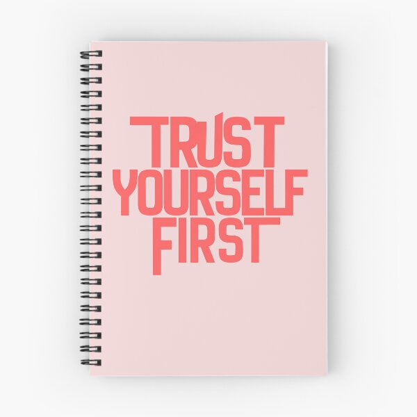 Item preview, Trust Yourself First – Self-Belief Introvert Minimal Quote T-Shirt designed and sold by YasirHamidDesigns .