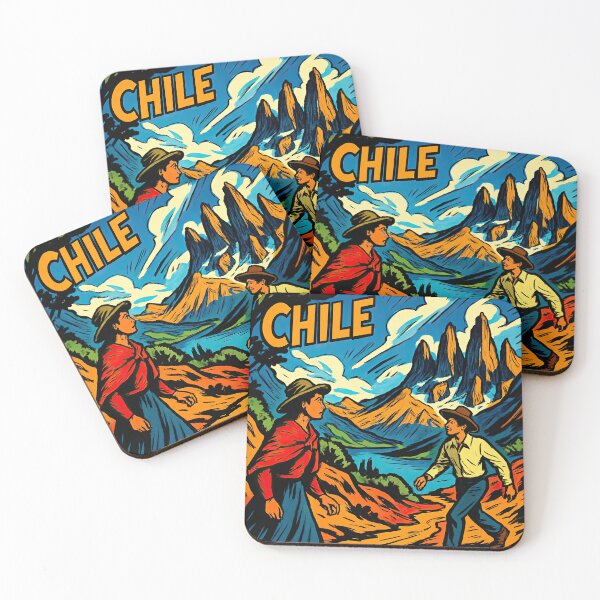 Item preview, Chile landscape | Comics stylCartoone -  designed and sold by ComicsFactory.